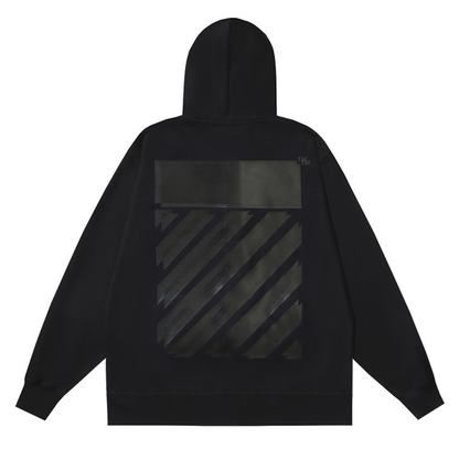 Off-W Monogram Zip Hoodie