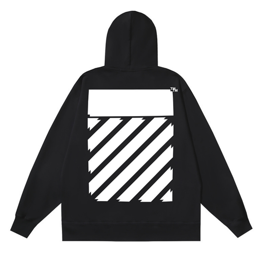 Off-W Monogram Zip Hoodie