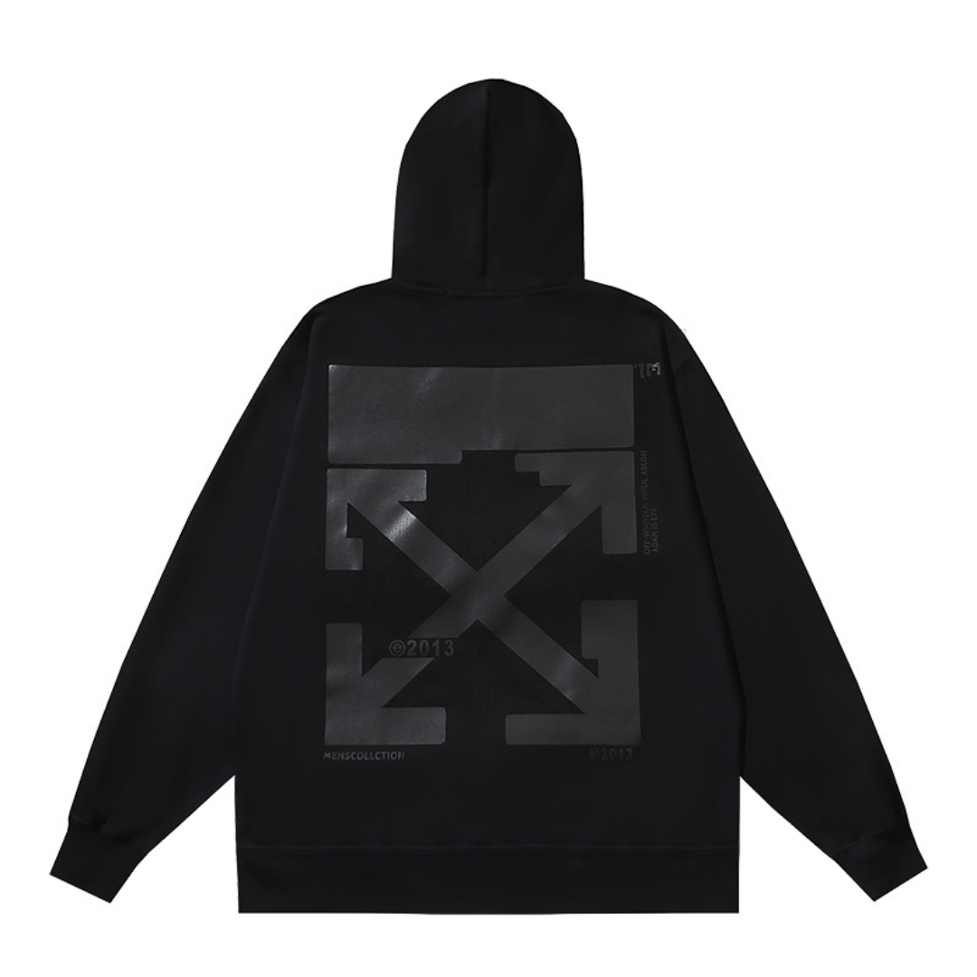 Off-W Monogram Zip Hoodie