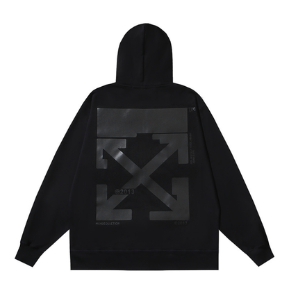 Off-W Monogram Zip Hoodie