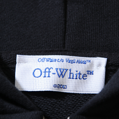 Off-W Monogram Zip Hoodie