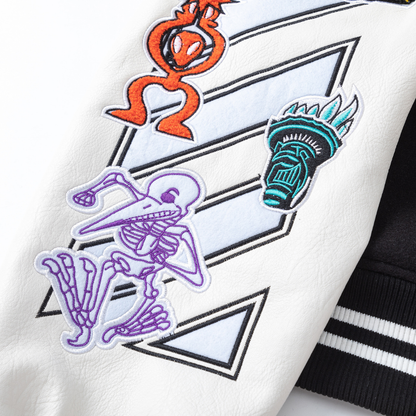 Off-W Varsity Jacket