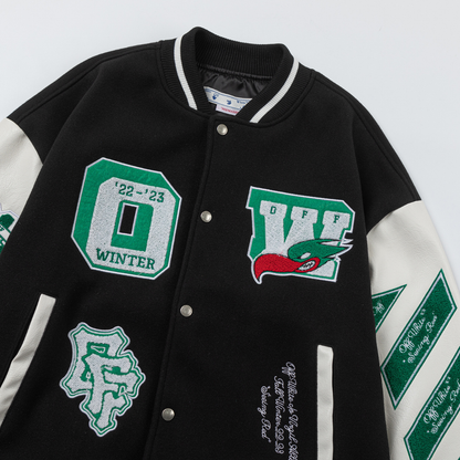 Off-W Varsity Jacket