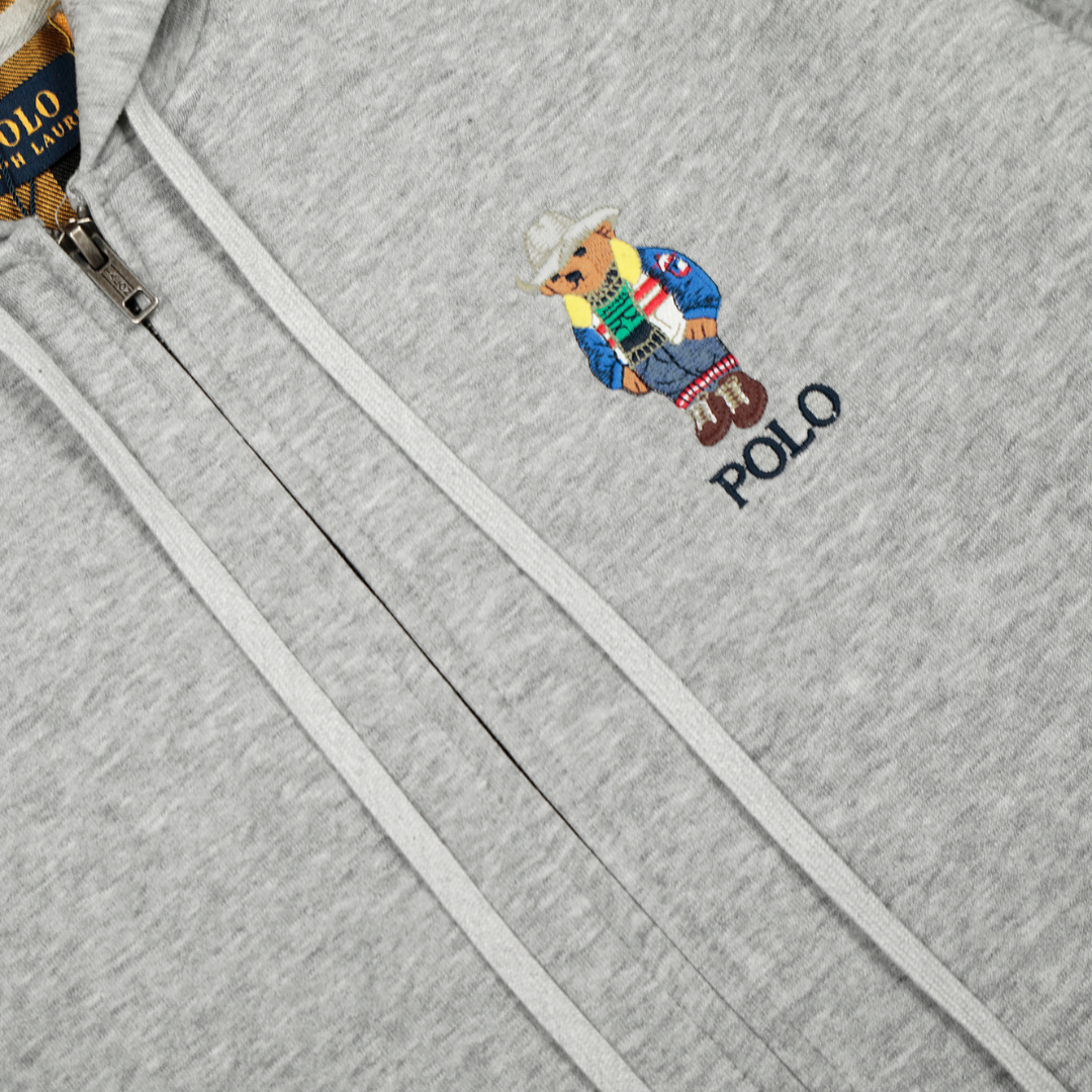Polo Bear Zip Hoodie