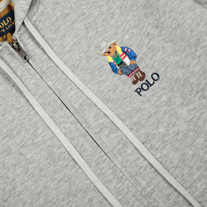 Polo Bear Zip Hoodie