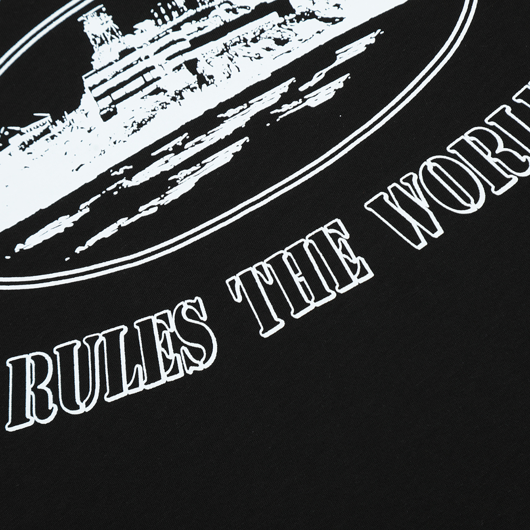 Rules The World Black T-shirt