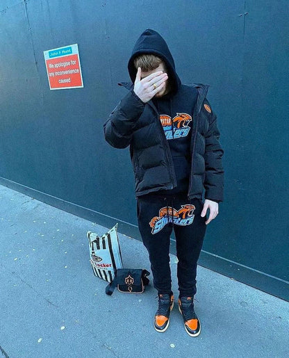 Shooters Black Orange Pants