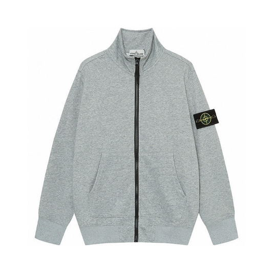 Stone Full Zip Sweatshirt