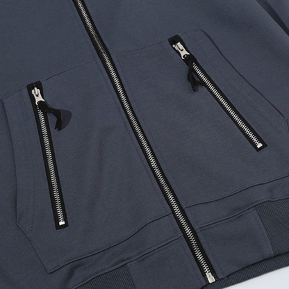 Stone Monogram 2.0 Zip Hoodie