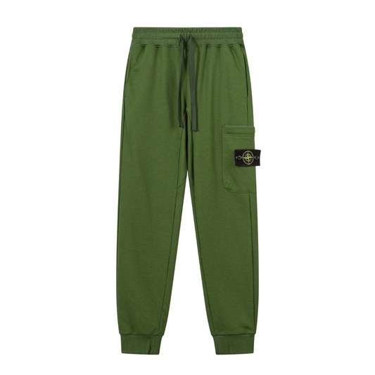 Stone Monogram Pants