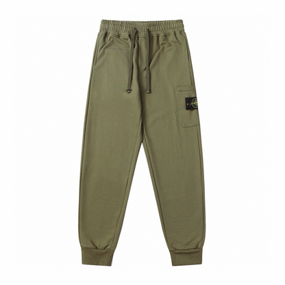Stone Monogram Pants