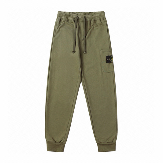 Stone Monogram Pants
