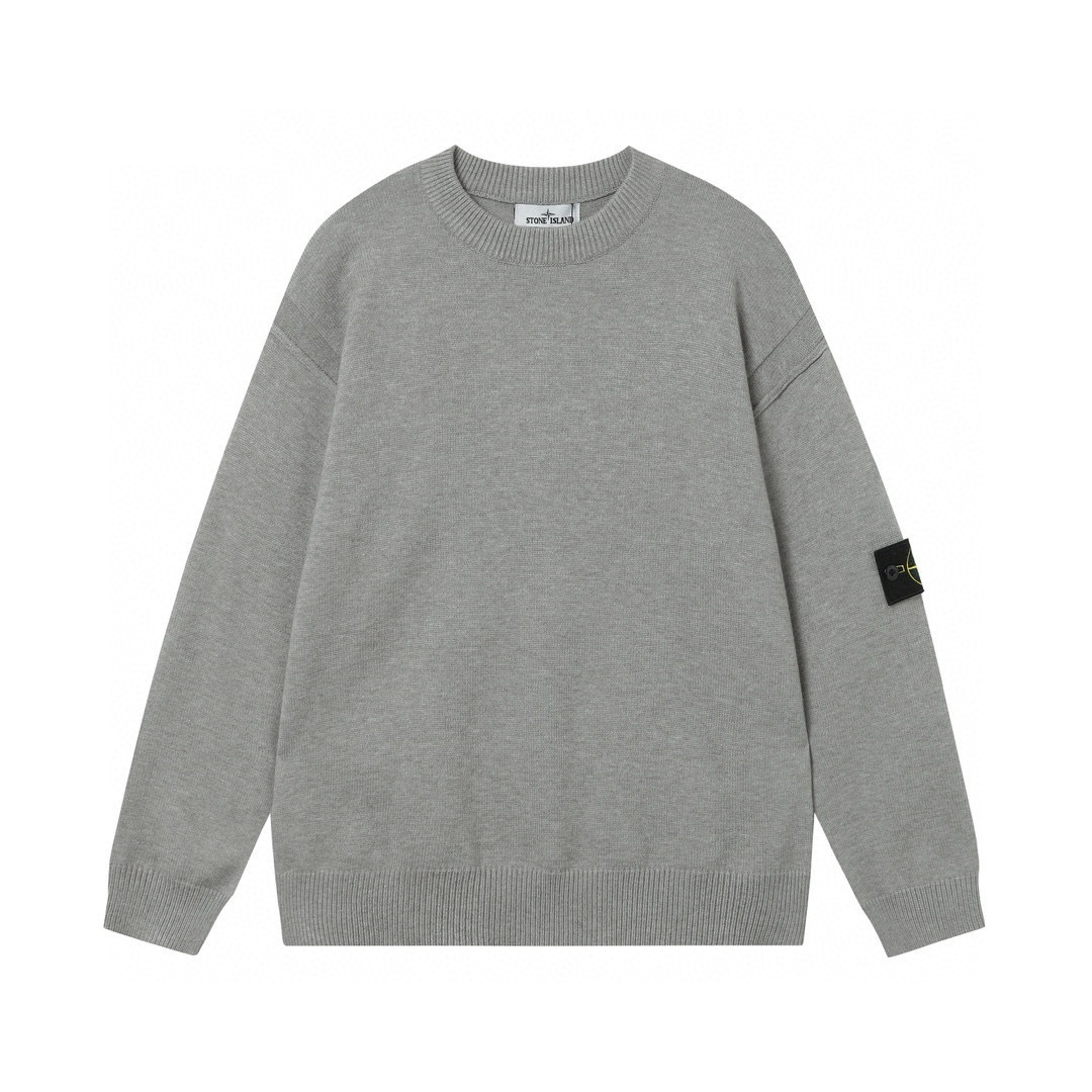 Stone Monogram Sweater