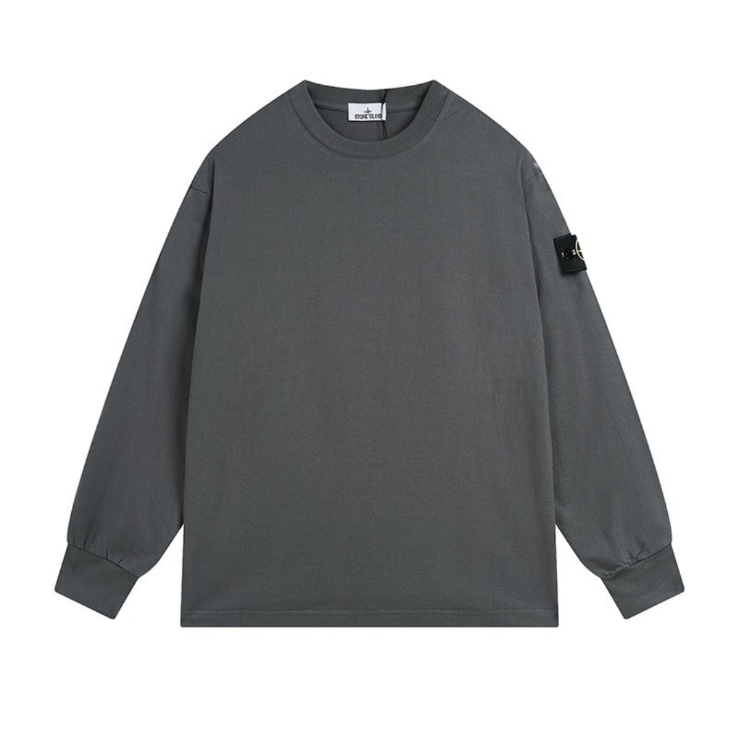 Stone Monogram Sweatshirt