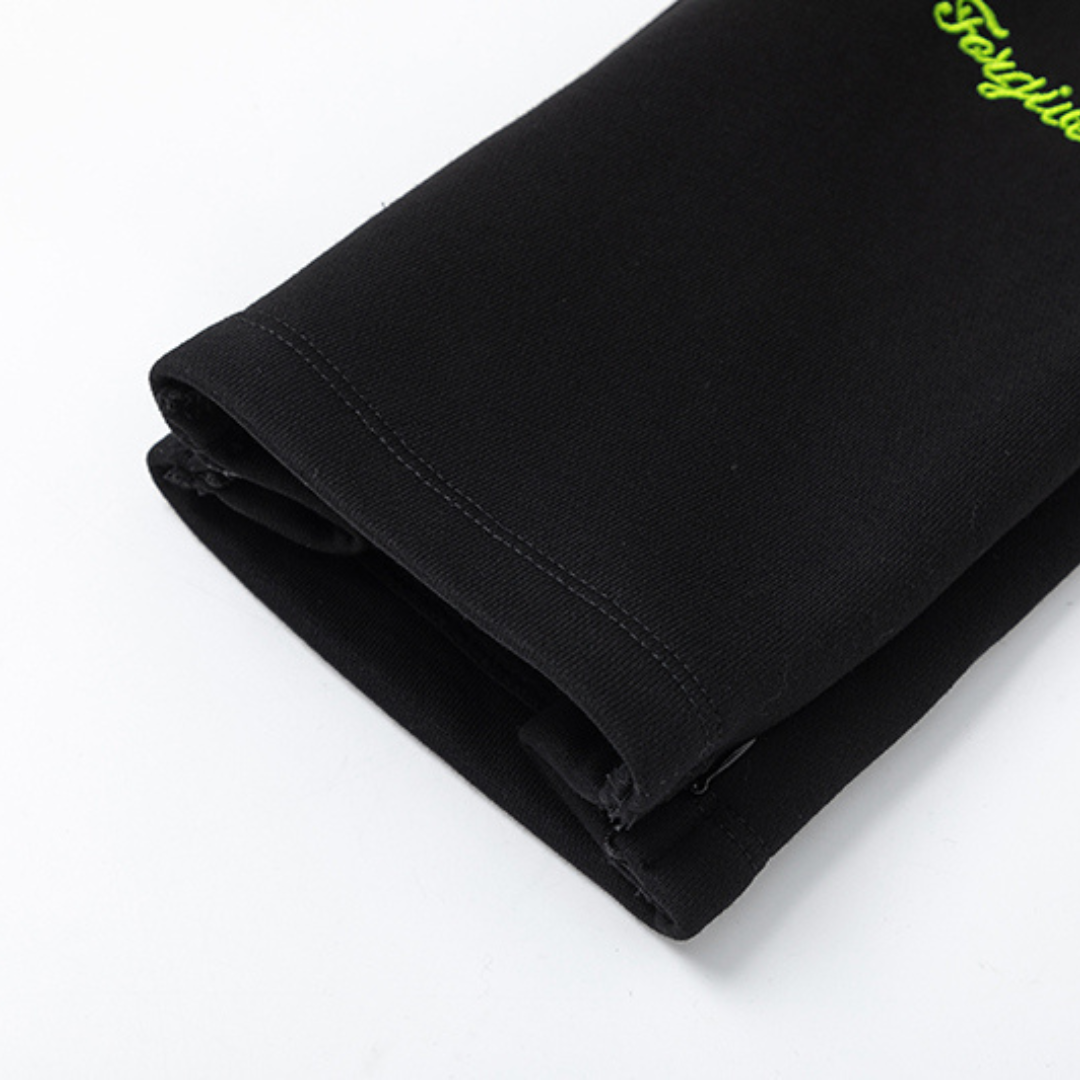 Syna Black Green Tracksuit