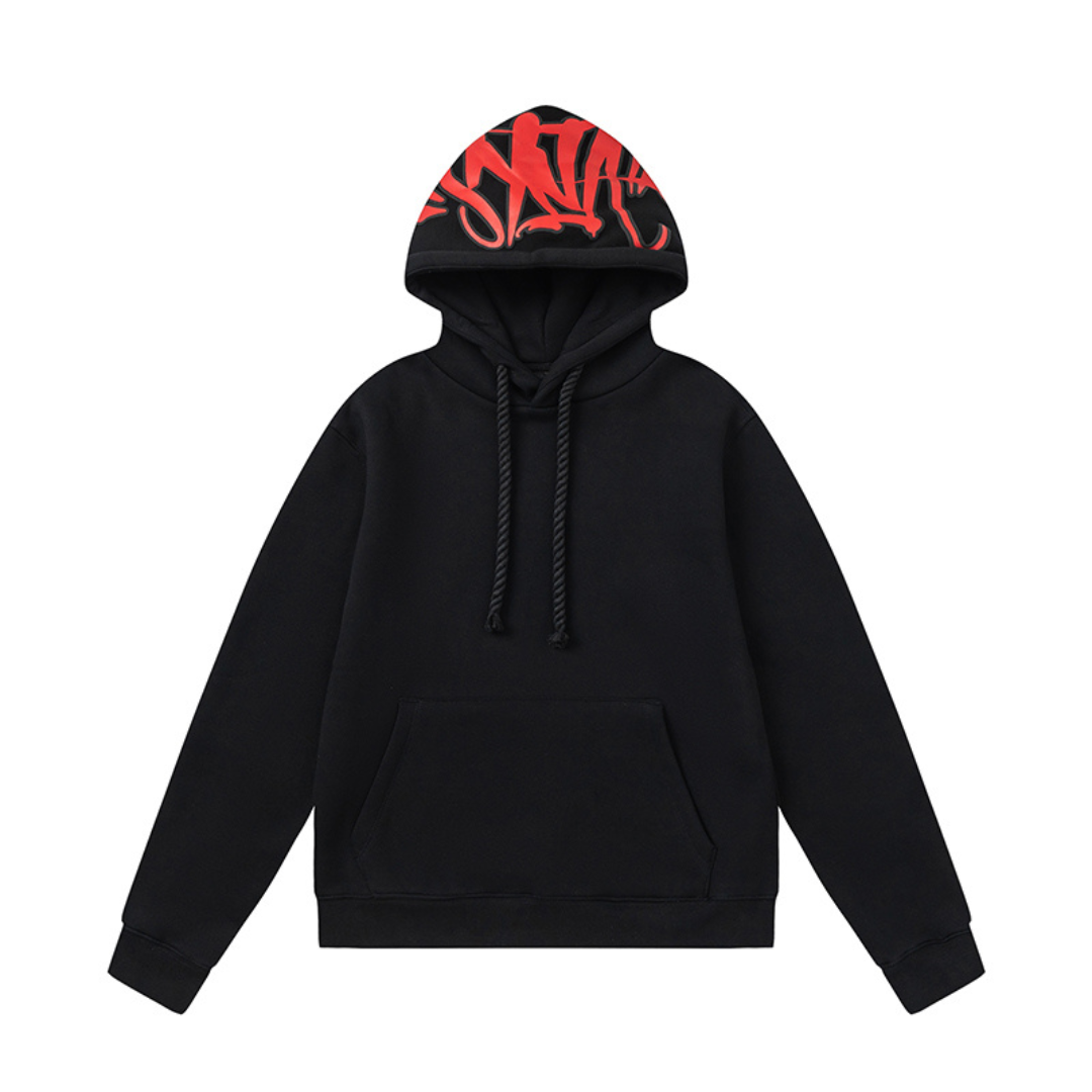 Syna Black Red Tracksuit