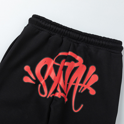 Syna Black Red Tracksuit