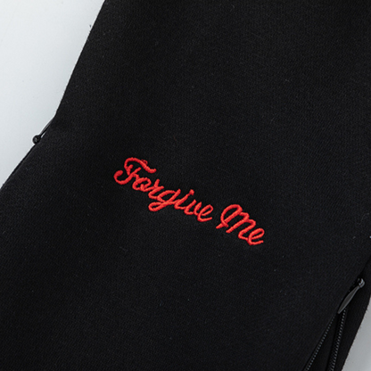 Syna Black Red Tracksuit