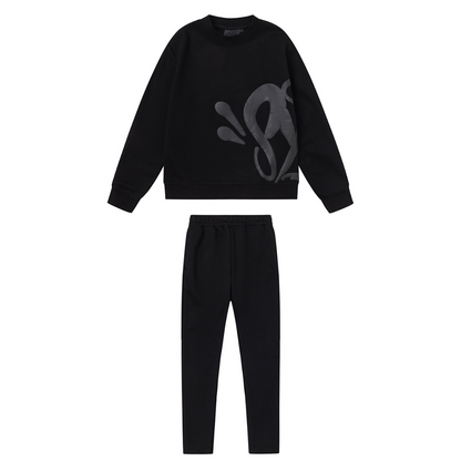 Syna Monogram Black Tracksuit
