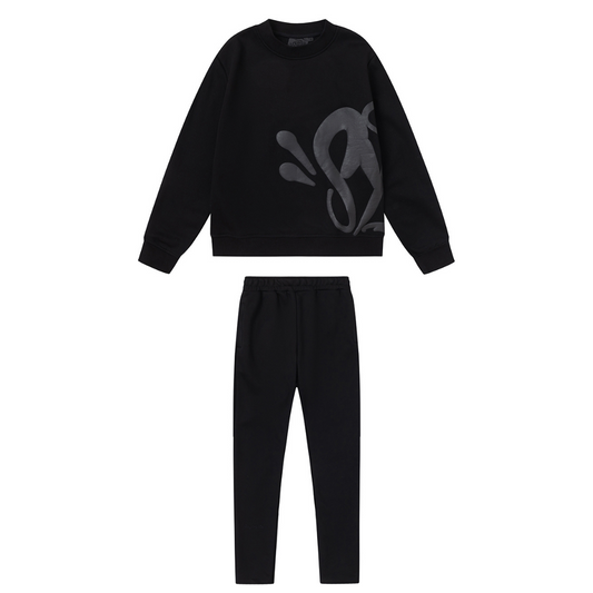 Syna Monogram Black Tracksuit