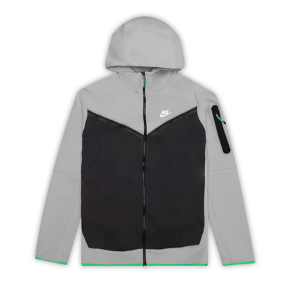 Tech Smoke Grey/Anthracite/Sail Full-Zip Hoodie