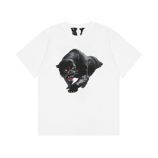 Vlone Black V Panther T-shirt