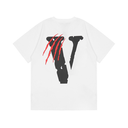 Vlone Black V Panther T-shirt