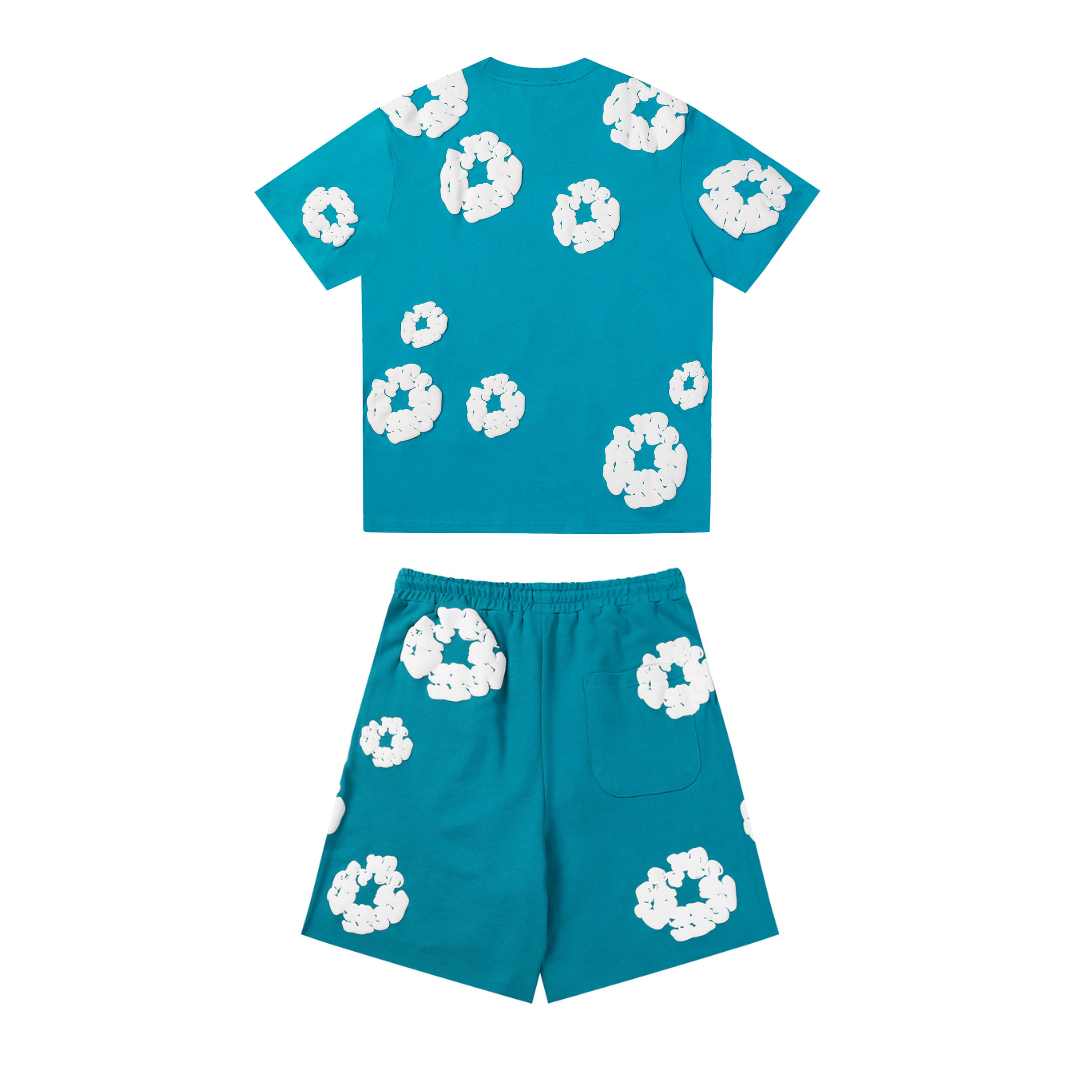 Denim Trs Dazzling Blue Short set