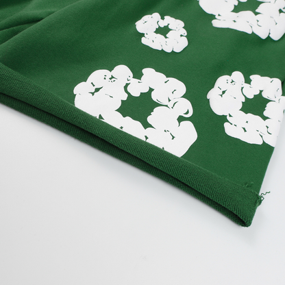 Denim Trs Green Short set