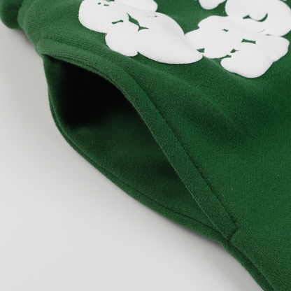 Denim Trs Green Short set