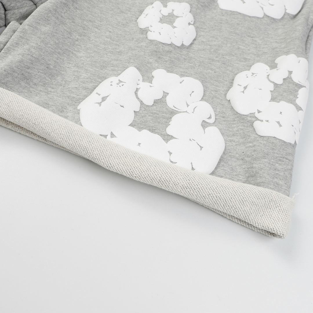 Denim Trs Grey Short set