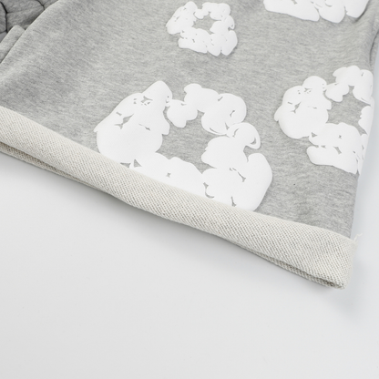 Denim Trs Grey Short set