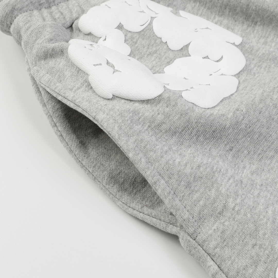 Denim Trs Grey Short set