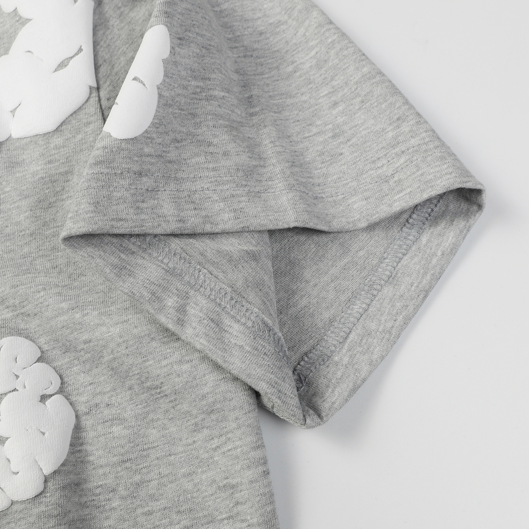 Denim Trs Grey Short set