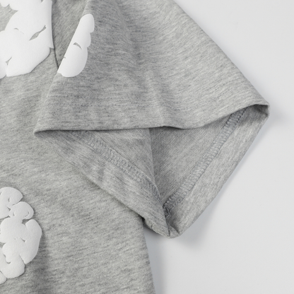 Denim Trs Grey Short set