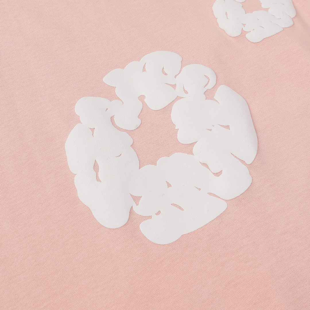 Denim Trs Pink Short set