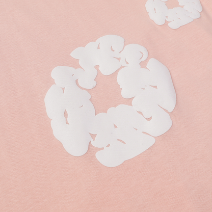 Denim Trs Pink Short set