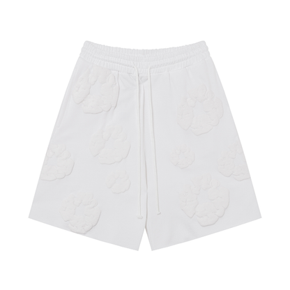 Denim Trs Triple White Short set