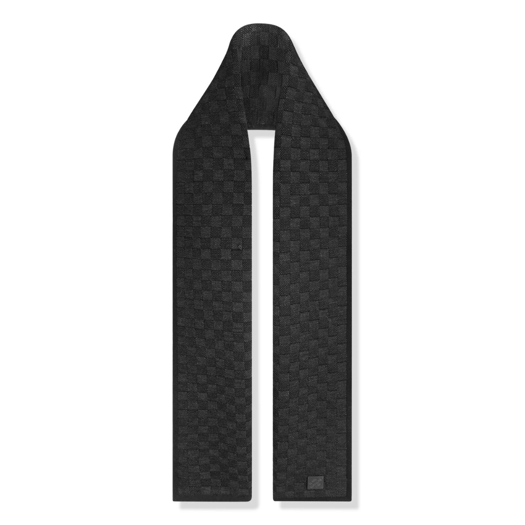 LV Black Scarf & Beanie