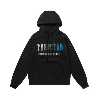Decoded 2.0 Hooded Black Blue Tracksuit