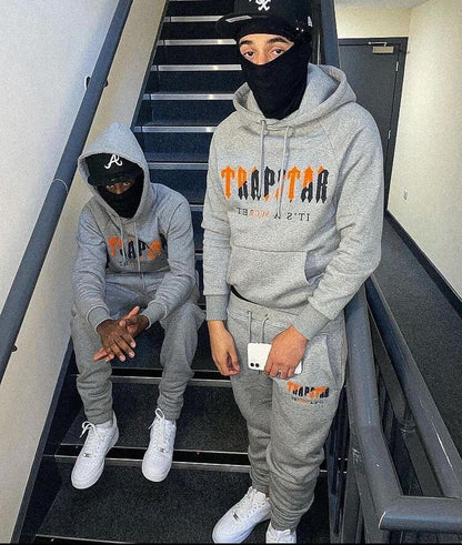 Decoded Grey Orange Tracksuit