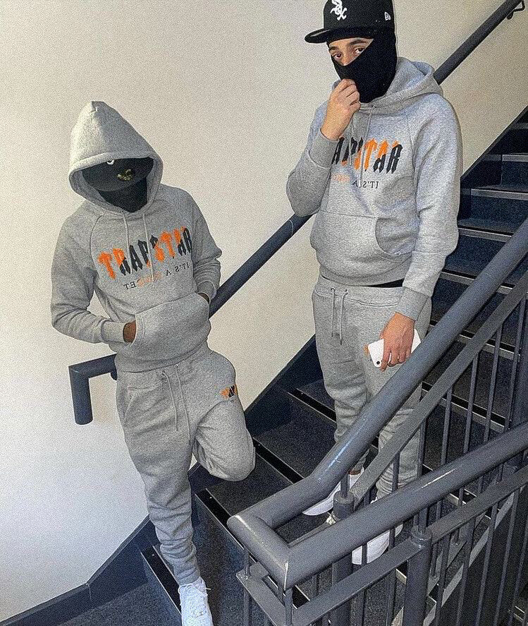 Decoded Grey Orange Tracksuit