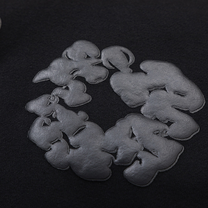 Denim Trs Full Black Tracksuit