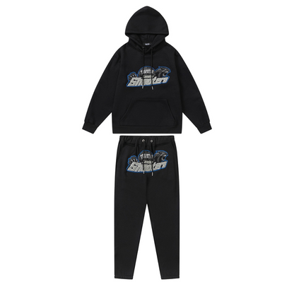 London Shooters Black Blue Tracksuit