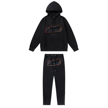 Shooters 2.0 Hooded Black Tracksuit