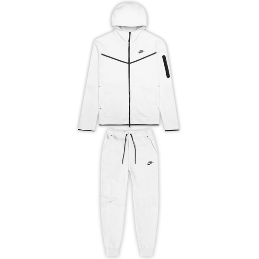 Tech Triple White Tracksuit