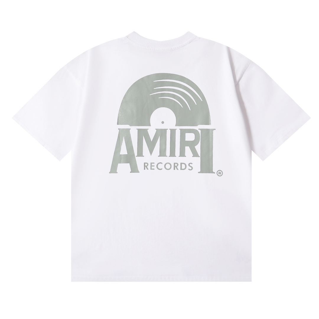 Amr Monogram "Records" T-shirt