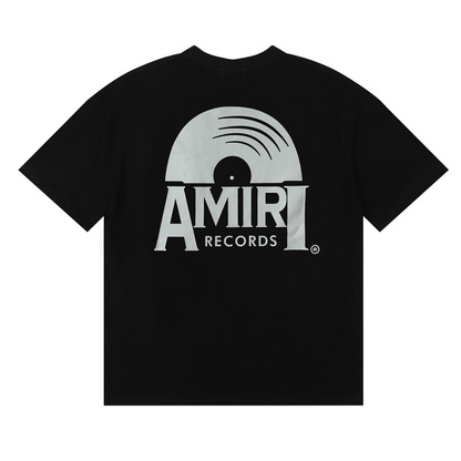 Amr Monogram "Records" T-shirt