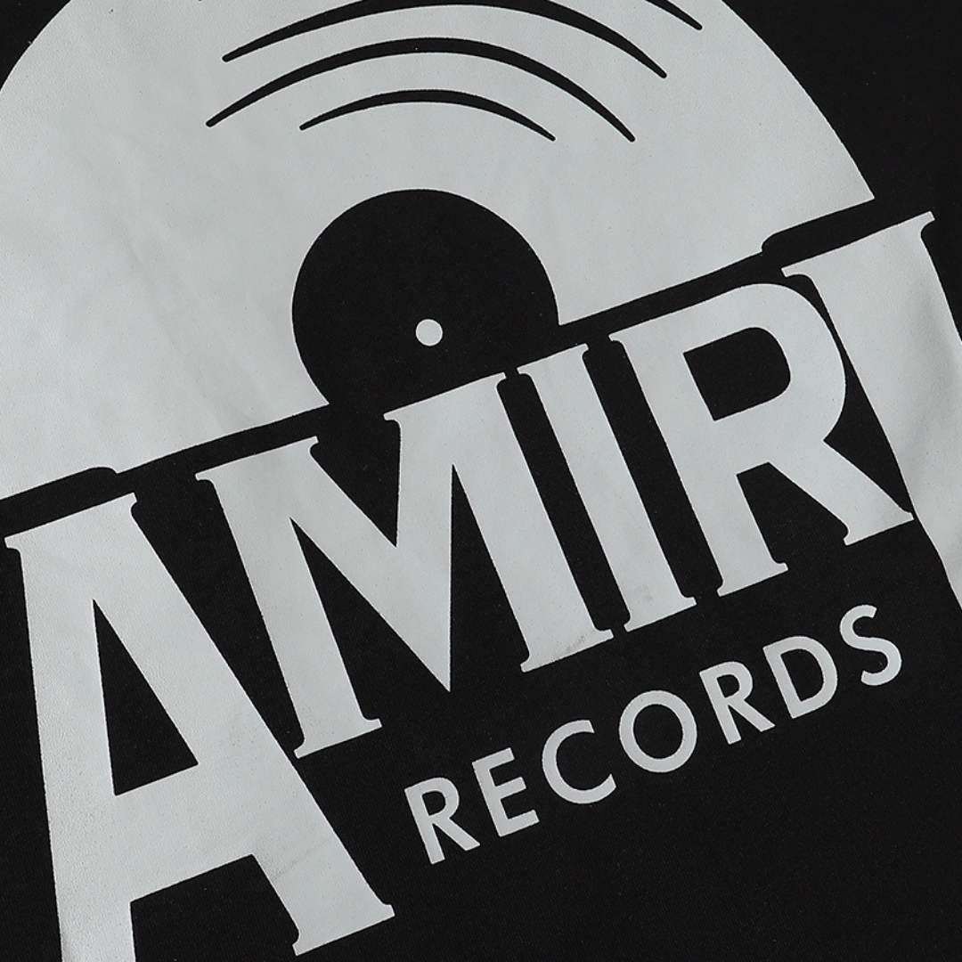 Amr Monogram "Records" T-shirt