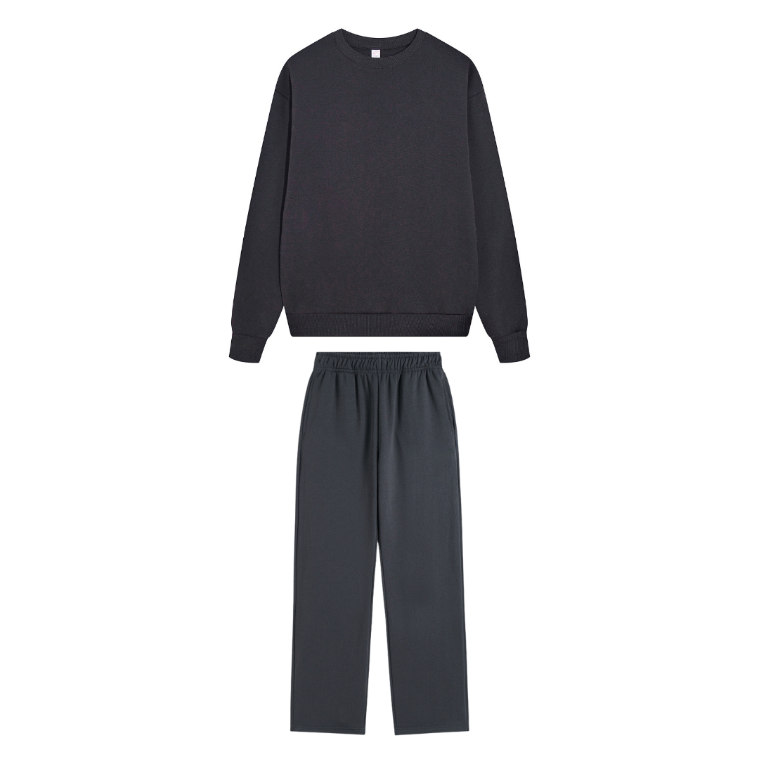 Baby Graphite Grey Relaxed Tracksuit